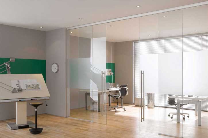 Interior Office Sliding Glass Doors | Avanti Systems USA